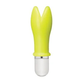 Vibrator American Pop Whaam mit 10 Funktionen Silikon Gelb 8,9 cm