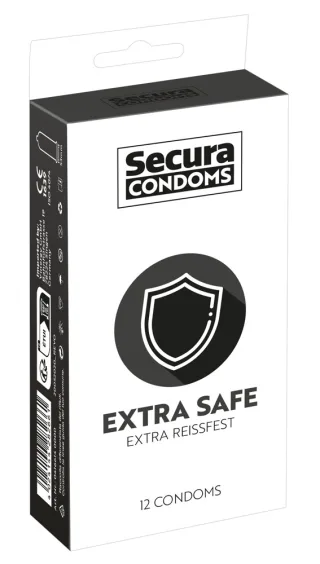 Secura - Extra Safe - Kondome - transparent - 100 Stück