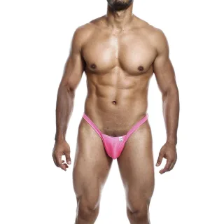 String Tanga Rosa Größe XL