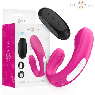 Paarvibrator Intense Janet mit zwei Armen Pink 10,2 cm