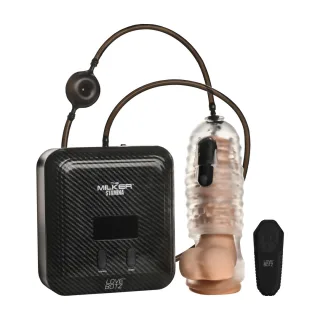 Masturbator Milker Stamina automatisch vibrierend und saugend Durchsichtig 19,8 x Ø 7,1 cm