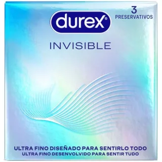 Kondome Durex Invisible ultradünn 3 Stück