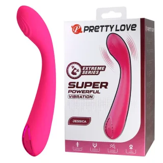 G-Punkt-Vibrator Jessica mit Magnetladung Pink