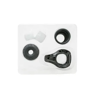 Penisring-Set Premium Schwarz 7,6 cm
