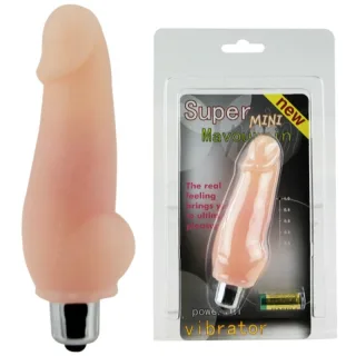 Realistischer Vibrator Super Mini Mavouvin Natur 12 x 2,8 cm