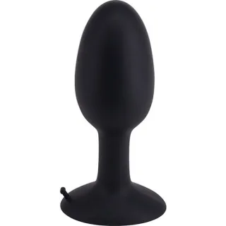 Analplug Roll Play mit Kugel Groß Schwarz 12 x Ø 4 cm