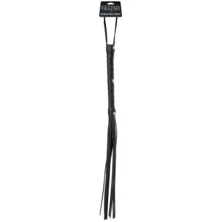 Peitsche Cat O' Nine Flogger Schwarz