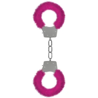 Plüsch-Handschellen Rosa