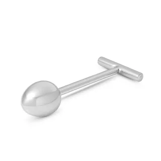 Lustvoller Anal Plug aus Edelstahl, mit Handgriff, mit Kegel, in verschiedenen Durchmesser 60 mm