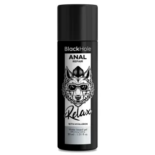 Anal-Pflegegel Black Hole Relax Repair mit Hyaluron 30 ml