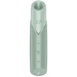 Auflegevibrator Naughty Kiss Wave Grün