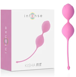 Vibrator Kisha Fit Silikon Kegel Rosa 20 x 3,5 cm