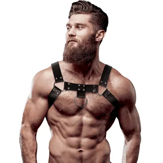 Harness Brustharness für Herren Schwarz