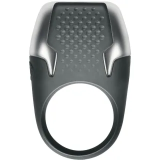 Penisring Tyro Vibrierend mit LED-Lichtern Grau