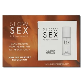 Massageöl Slow Sex Ganzkörper Probebeutel 2 ml