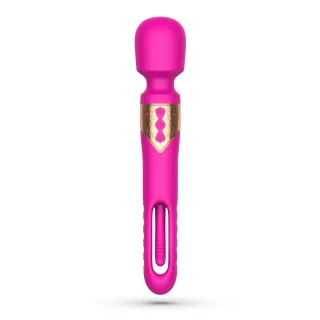 Massagestab Big Ben Dual mit Flicker Violett 25,9 cm