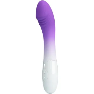 G-Punkt-Vibrator Elemental mit 30 Modi Lila 19 x 3,2 cm