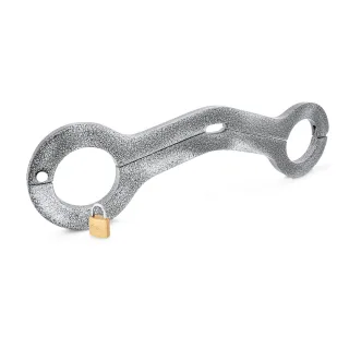 Aluminium Humbler - Hodenpranger mit Handschellen