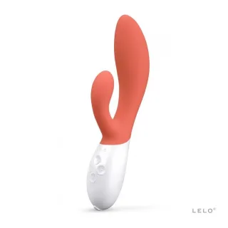Rabbit-Vibrator Ina 3 Koralle 11 x 4,5 cm