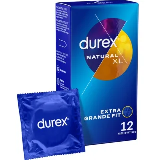 Kondome Durex Natural XL 12 Stück
