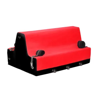 Liebesbank Rot 44,5 x Ø 91,4 cm