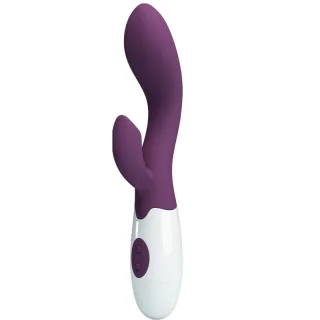Rabbit-Vibrator Helliger mit Hasenohren Lila