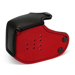 Welpenmaulkorb Rot 13 cm