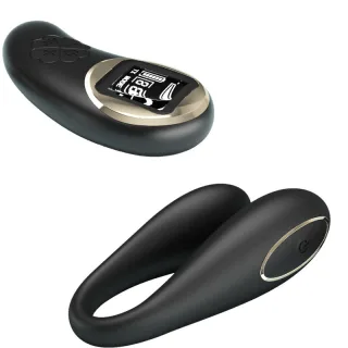Paarvibrator Nathan mit Funkfernbedienung Schwarz