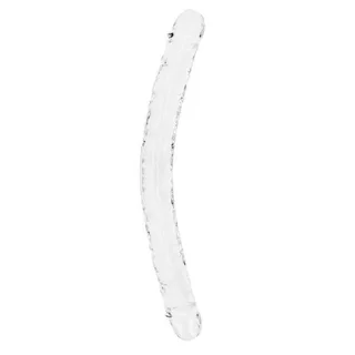 Doppeldildo Crystal Clear Transparent 45 cm