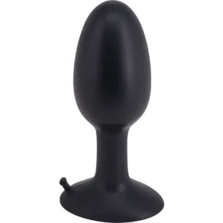 Analplug Roll Play mit Kugel Mittel Schwarz 10 x Ø 3,3 cm