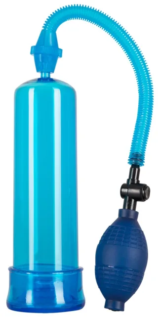 Bang Bang - Penispumpe mit Pumpball und Sicherheitsventil - transparent - 20,2 cm
