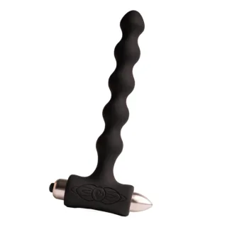 Analplug Petite Sensations Pearls Schwarz 14,4 cm