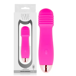 Auflegevibrator Nr. 3 Silikon Pink 12,2 x Ø 2,8 cm