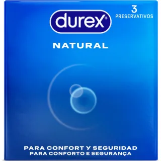Kondome Durex Natural 3 Stück