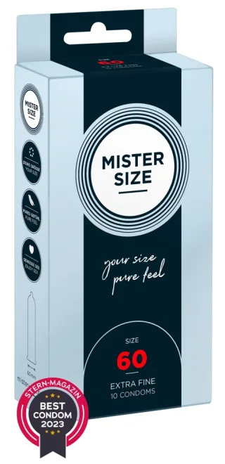 Mister Size 10 Kondome in individueller Passform 60 mm
