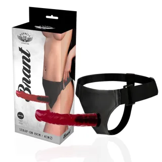 Strap-on Harness Attraction Brant Rot 19 x Ø 4 cm