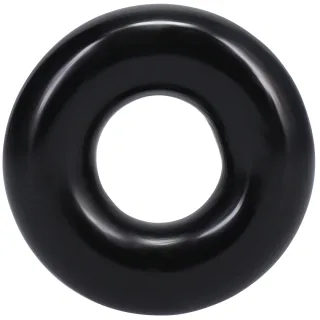 Penisring Donut 2X Schwarz 4 cm