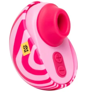 Auflegevibrator Spin mit rotierender Öffnung Pink