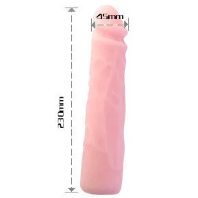 Realistischer Dildo Skin Touch groß Natur 23 x 4,5 cm