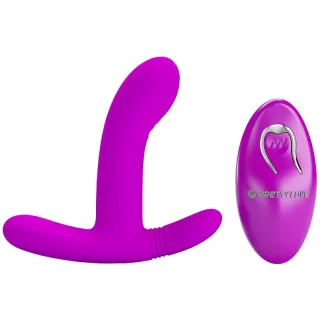 Vibrator Geri zum Tragen mit Funkfernbedienung Lila