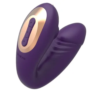 Paarvibrator Leah tragbar Lila