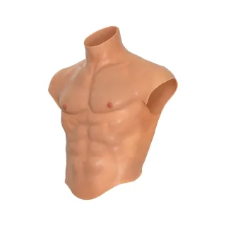 Oberteil Hidden Desire Alter Ego Männertorso mit Sixpack aus Silikon Natur