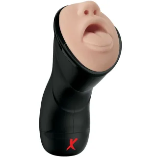 Masturbator PDX Elite Deep Throat mit Mund und Kehle Natur