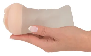 Taschenmuschi Masturbator in lebensechter Vagina-Optik Stroker Transparent