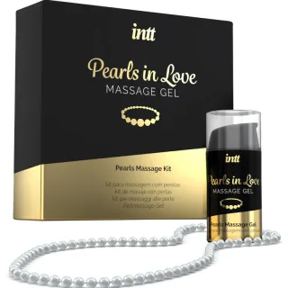 Set INTT Pearls in Love Massagegel und Perlenkette