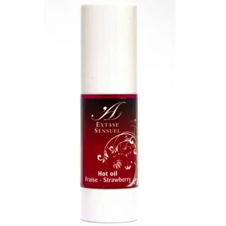 Massageöl Hot Oil Erdbeere 30 ml