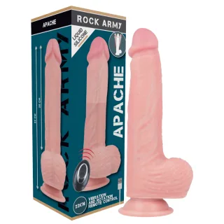 Realistischer Vibrator Apache Natur 22 x Ø 4,62 cm
