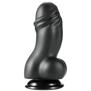 Dildo Realistischer Hidden Desire Inferno Fat Boys Schwarz 19 x Ø 7 cm