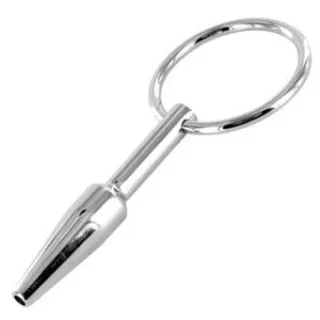 Penisplug aus Metall mit Ring kurz 0,9 cm