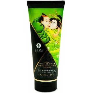 Massagecreme Shunga Birne und Grüner Tee 200 ml